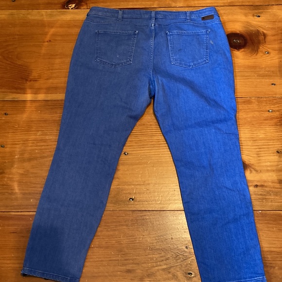 BODEN 14 Blue Ankle Skimmer Jeans Zipper - Picture 6 of 12